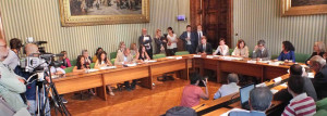 La conferenza stampa in occasione della firma del rinnovo del “Protocollo-Carta dei diritti dei figli di genitori detenuti”